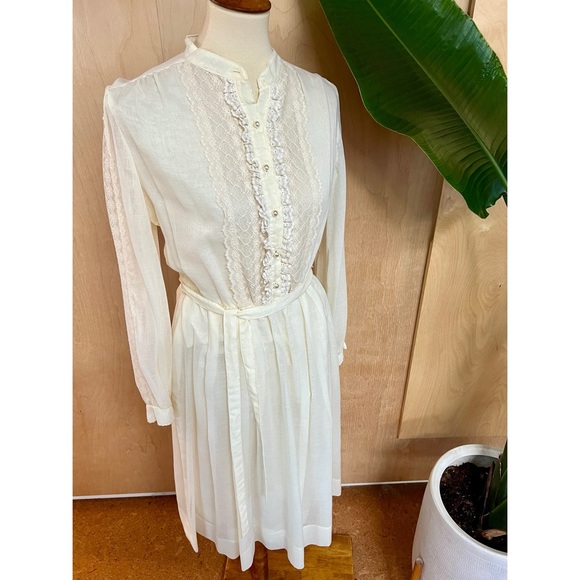 🌼 Oooooh lala Lovely vintage lace dress - Picture 3 of 10